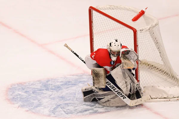 Tychy Polonia Abril 2022 Partido Hockey Sobre Hielo Iihf 2022 —  Fotos de Stock