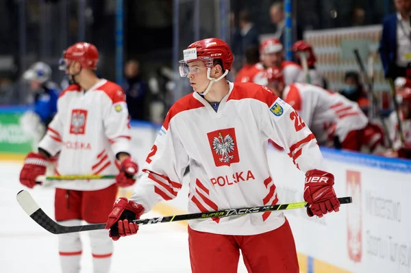 Tychy Poland エイプリル26 2022 Iihf 2022のホッケー試合アイスホッケー世界選手権部門1Bポーランド対エストニア — ストック写真