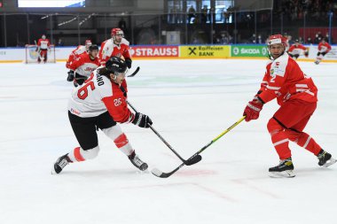 TYCHY, POLAND - 29 Nisan 2022: IIHF 2022 Buz Hokeyi Dünya Şampiyonası Div 1B Polonya - Japonya