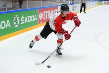 TYCHY, POLAND - 29 Nisan 2022: IIHF 2022 Buz Hokeyi Dünya Şampiyonası Div 1B Polonya - Japonya
