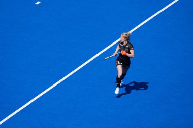 MONCHEGLADBACH, GERMANY - 4 Mayıs 2022: Almanya ve İngiltere arasında SparkassenPark 'ta oynanan FIH Pro League maçı