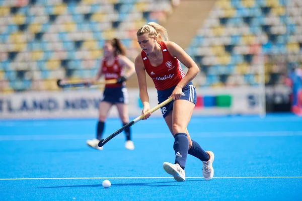 MONCHEGLADBACH, GERMANY - 5 Mayıs 2022: Almanya ve İngiltere arasında SparkassenPark 'ta oynanan FIH Pro League maçı
