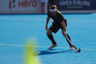 MONCHEGLADBACH, GERMANY - 4 Mayıs 2022: Almanya ve İngiltere arasında SparkassenPark 'ta oynanan FIH Pro League Men maçı