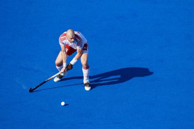 MONCHEGLADBACH, GERMANY - 4 Mayıs 2022: Almanya ve İngiltere arasında SparkassenPark 'ta oynanan FIH Pro League Men maçı