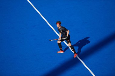 MONCHEGLADBACH, GERMANY - 4 Mayıs 2022: Almanya ve İngiltere arasında SparkassenPark 'ta oynanan FIH Pro League Men maçı