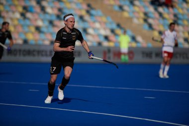 MONCHEGLADBACH, GERMANY - 4 Mayıs 2022: Almanya ve İngiltere arasında SparkassenPark 'ta oynanan FIH Pro League Men maçı