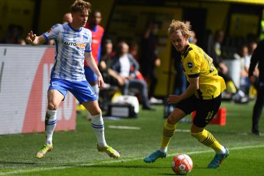 DORTMUND, GERMANY - MAY 14 2022: Julian Brandt. The match of Bundesliga Borussia Dortmund vs Hertha Berlin at Signal Iduna Park