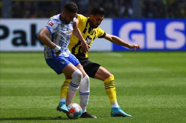 DORTMUND, GERMANY - MAY 14 2022: Emre Can. The match of Bundesliga Borussia Dortmund vs Hertha Berlin at Signal Iduna Park