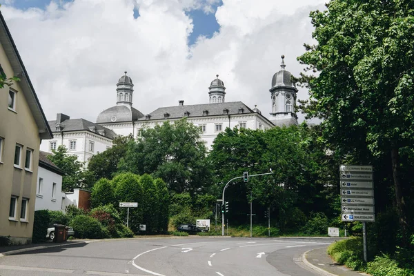 Bergish Gladbach Germany 2022年5月24日 Althoff Grandhotel Schloss Bensberg 作为Jan Wellem的狩猎小屋 — 图库照片