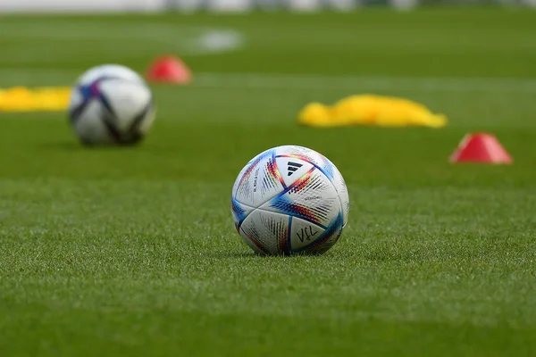 Kologia Niemcy Maja 2022 Ball Adidas Finał Dfb Pokal Der — Zdjęcie stockowe