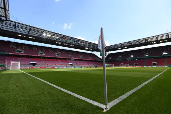 Cologne Németország 2022 Május Rhein Enerie Stadion Vfl Wolfsburg Előjátéka — Stock Fotó