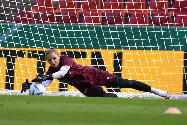 Cologne Germany May 2022 Prematch Practice Ffc Turbine Potsdam Dfb — Stock Photo, Image