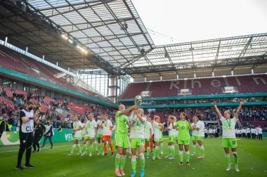 COLOGNE, ALMANY - 28 Mayıs 2022: DFB Pokal Finali der Frauen 2022