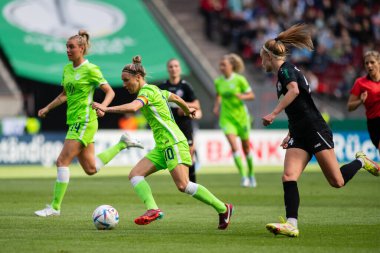 COLOGNE, ALMANY - 28 Mayıs 2022: DFB Pokal Finali der Frauen 2022