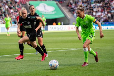 COLOGNE, ALMANY - 28 Mayıs 2022: DFB Pokal Finali der Frauen 2022