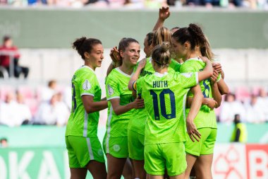 COLOGNE, ALMANY - 28 Mayıs 2022: DFB Pokal Finali der Frauen 2022
