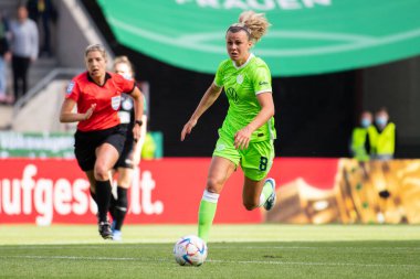 COLOGNE, ALMANY - 28 Mayıs 2022: DFB Pokal Finali der Frauen 2022