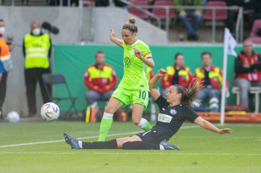 COLOGNE, ALMANY - 28 Mayıs 2022: DFB Pokal Finali der Frauen 2022