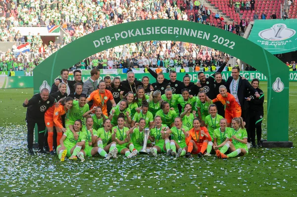 COLOGNE, ALMANY - 28 Mayıs 2022: DFB Pokal Finali der Frauen 2022