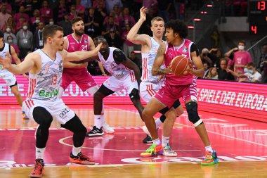 BONN, GERMANY - MAY 30, 2022: Tyson Ward. Bundesliga Play-offs. Basketball match Telekom Baskets Bonn Vs FCB Bayern Munchen Baske clipart
