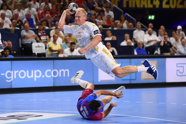 COLOGNE, ALMANY 18 HAZİRAN 2022: 17 Patrick Wiencek. Yarı final THW Kiel - Barca EHF FİNAL4 Men