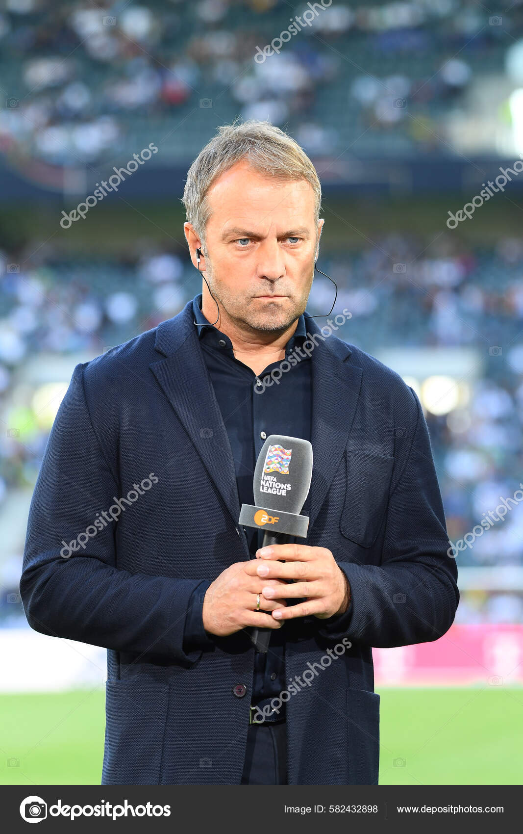 Moenchengladbach Germany June 2022 Head Coach Hansi Flick Football Match