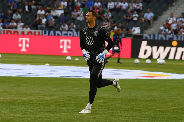 Moenchengladbach Duitsland Juni 2022 Manuel Neuer Praktijk Tijdens Voetbalwedstrijd Van — Stockfoto
