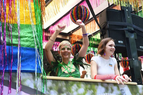 Cologne Germany Hazi Ran 2022 Christopher Street Day Sokak Yürüyüşü — Stok fotoğraf