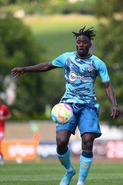 WOLFSBERG, AUSTRIA - 16 Temmuz 2022: Muhammed Salisu. Sezon öncesi futbol maçı RB Leipzig - Southampton FC