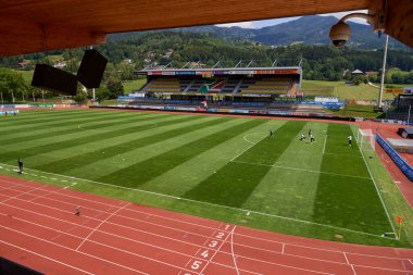 WOLFSBERG, AUSTRIA - JULY 16, 2022: Lavanttal arena