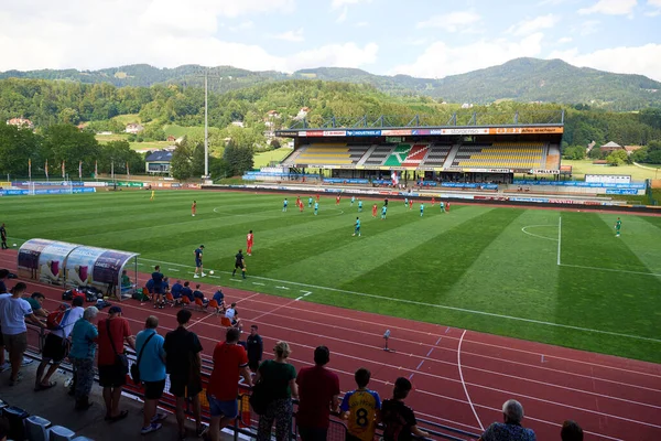 WOLFSBERG, AUSTRIA - 16 Temmuz 2022 Lavanttal Arena