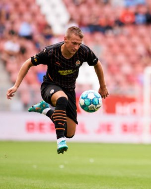 NETHERLANDS, UTRECHT - JULY 30, 2022: Oleksiy Kashchuk.  International friendly match FC Utrecht vs Shakhtar Donetsk