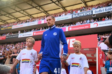 KOELN, GERMANY - AUGUST 7, 2022: Sebastian Polter. The football match of Bundesliga 1.FC Koeln vs FC Schalke 04