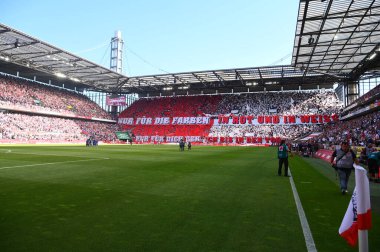 KOELN, GERMANY - AUGUST 7, 2022: Rhein Energie Stadion. The football match of Bundesliga 1.FC Koeln vs FC Schalke 04