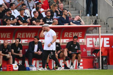 KOELN, GERMANY - AUGUST 7, 2022: Steffen Baumgart. The football match of Bundesliga 1.FC Koeln vs FC Schalke 04