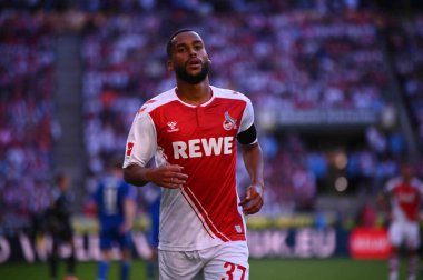 KOELN, GERMANY - AUGUST 7, 2022: Linton Maina. The football match of Bundesliga 1.FC Koeln vs FC Schalke 04