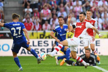KOELN, GERMANY - AUGUST 7, 2022: Sargis Adamyan. The football match of Bundesliga 1.FC Koeln vs FC Schalke 04