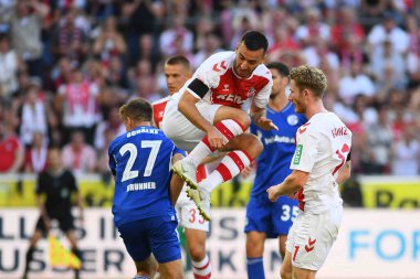 KOELN, GERMANY - AUGUST 7, 2022: Sargis Adamyan. The football match of Bundesliga 1.FC Koeln vs FC Schalke 04