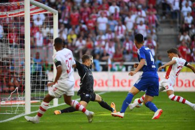 KOELN, GERMANY - AUGUST 7, 2022: Tim Lemperle. The football match of Bundesliga 1.FC Koeln vs FC Schalke 04