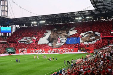 KOELN, GERMANY - AUGUST 17, 2022: The football match of Europa Conference League 1. FC Koeln vs Fehervar 