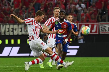 KOELN, GERMANY - AUGUST 17, 2022: The football match of Europa Conference League 1. FC Koeln vs Fehervar 