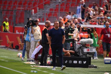Leverkusen, Germany - August 20, 2022: Andre Breitenreiter. The match of Bundesliga FC Bayer 04 Leverkusen vs TSG 1899 Hoffenheim