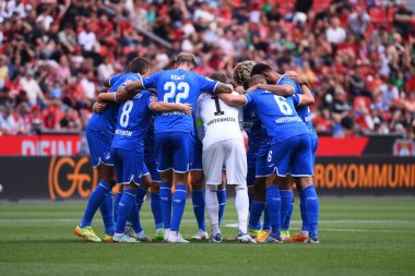 Leverkusen, Germany - August 20, 2022: Team photo. The match of Bundesliga FC Bayer 04 Leverkusen vs TSG 1899 Hoffenheim