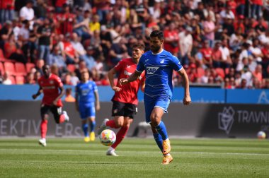 Leverkusen, Germany - August 20, 2022: Ozan Kabak. The match of Bundesliga FC Bayer 04 Leverkusen vs TSG 1899 Hoffenheim