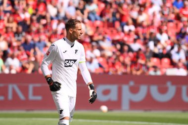 Leverkusen, Germany - August 20, 2022: Oliver Baumann. The match of Bundesliga FC Bayer 04 Leverkusen vs TSG 1899 Hoffenheim