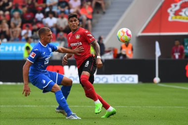 Leverkusen, Germany - August 20, 2022: Piero Hincapie. The match of Bundesliga FC Bayer 04 Leverkusen vs TSG 1899 Hoffenheim