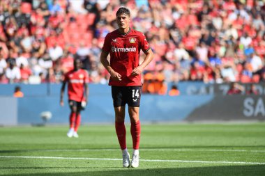 Leverkusen, Germany - August 20, 2022: Patrik Schick. The match of Bundesliga FC Bayer 04 Leverkusen vs TSG 1899 Hoffenheim