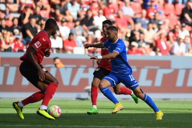 Leverkusen, Germany - August 20, 2022: Munas Dabbur. The match of Bundesliga FC Bayer 04 Leverkusen vs TSG 1899 Hoffenheim