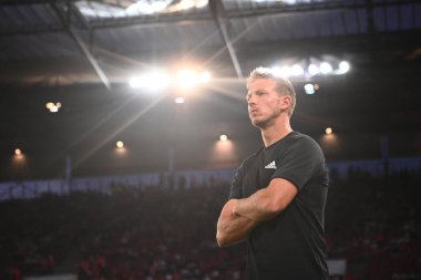 KOELN, GERMANY - AUGUST 28 2022: Julian Nagelsmann. The football match of DFB-Pokal Viktoria Koeln vs FC Bayern Munich