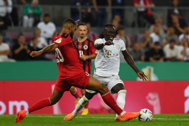 KOELN, GERMANY - AUGUST 28 2022: Sadio Mane. Rhein Energie Stadion. The football match of DFB-Pokal Viktoria Koeln vs FC Bayern Munich